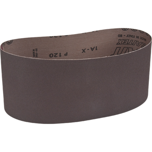 Portable Abrasive Belt, 4" W x 24" L, Aluminum Oxide, 120 Grit Distribution Élite MP
