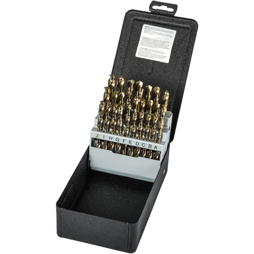Jobber Length Drill Bit Set, 26 Pieces, High Speed Cobalt Distribution Élite MP