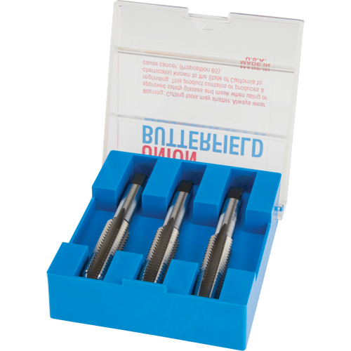 Jeu de tarauds &agrave; main, Acier rapide, Filet 4-40 Distribution Élite MP
