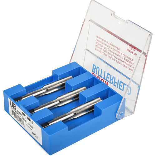 Jeu de tarauds &agrave; main, Acier rapide, Filet 9/16"-18 Distribution Élite MP