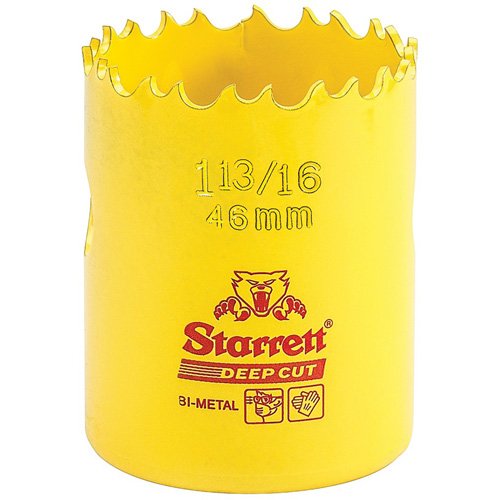 Scie &agrave; cloche bim&eacute;tal 1-13/1, 1-13/16", Profondeur de la coupe 2", Bim&eacute;tal Distribution Élite MP