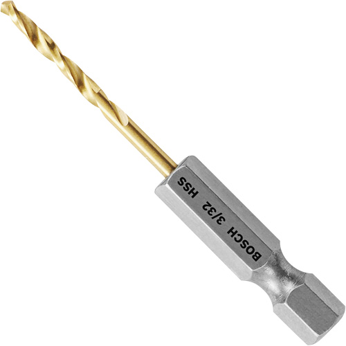 Impact Tough Drill Bit, High Speed Steel, 3/4" Flute, 118° Point Distribution Élite MP