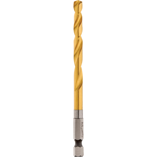 Foret Shockwave, 1/4", Titane, Cannelure 2-15/32", Pointe de 135° Distribution Élite MP