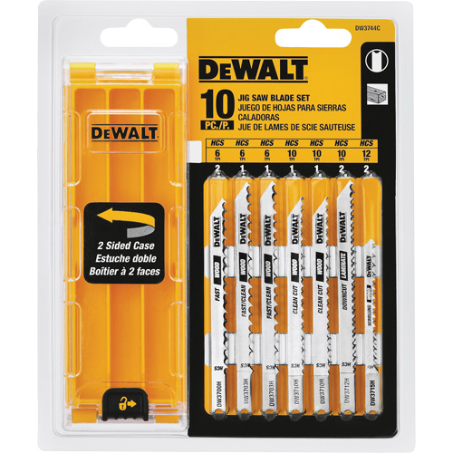 U-Shank Jigsaw Blade Set with Case Distribution Élite MP