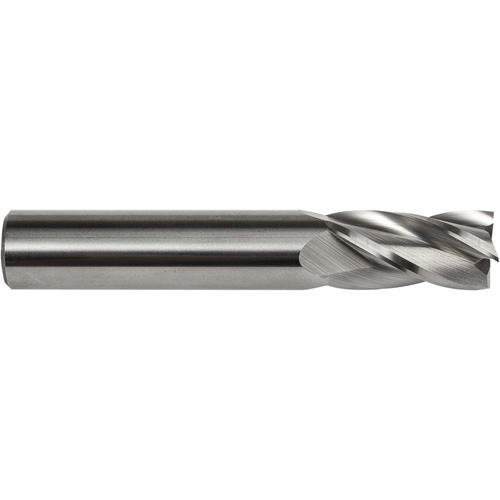 S134 End Mill, 1/8" Dia., 1-1/2" L, 4 Flutes, 1/8" Shank, Carbide Distribution Élite MP