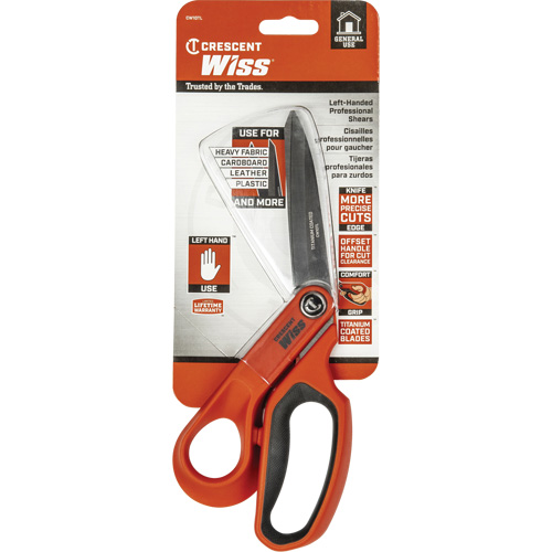 Tradesman Shears, 10", Rings Handle Distribution Élite MP