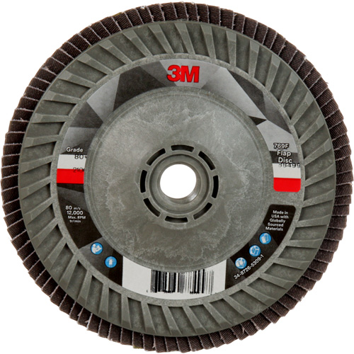 769F Quick Change Flap Disc, 5" x 5/8"-11, Type 29, 80+ Grit, Ceramic Distribution Élite MP