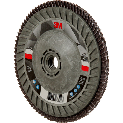 769F Quick Change Flap Disc, 5" x 5/8"-11, Type 29, 80+ Grit, Ceramic Distribution Élite MP