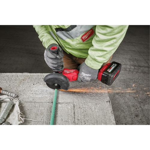 M18 Fuel No-Lock Braking Grinder with One-Key Paddle Switch Kit, 4-1/2" or 5" Wheel, 18 V Distribution Élite MP
