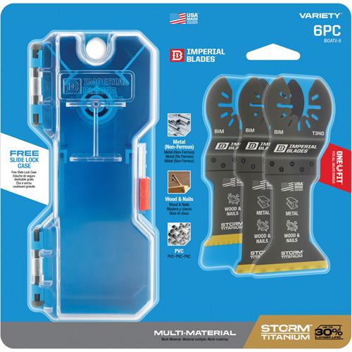 One Fit Storm Titanium Metal & Wood Blade Pack Distribution Élite MP