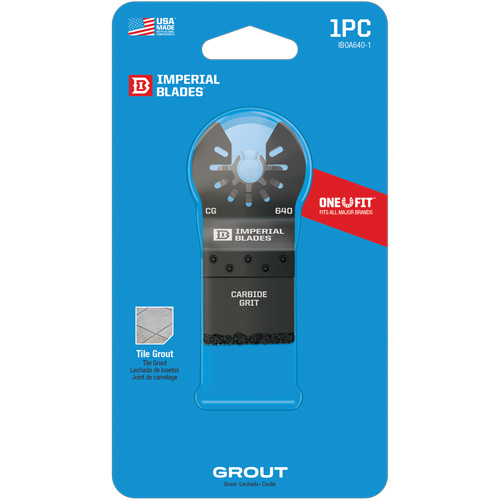 One Fit Carbide Grit Plunge Blade Distribution Élite MP