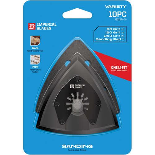 One Fit Oscillating Triangle Pad & Paper Variety Pack Distribution Élite MP