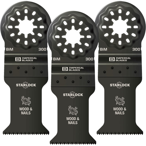 Starlock 1-3/8" Standard Wood & Nails Blades Distribution Élite MP
