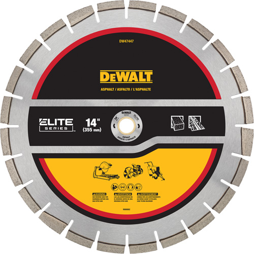Lame au diamant segment&eacute;e pour asphalte XP7 Distribution Élite MP
