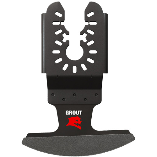Lame oscillante au grain en diamant de taille universelle 2-3/4" pour coulis Distribution Élite MP
