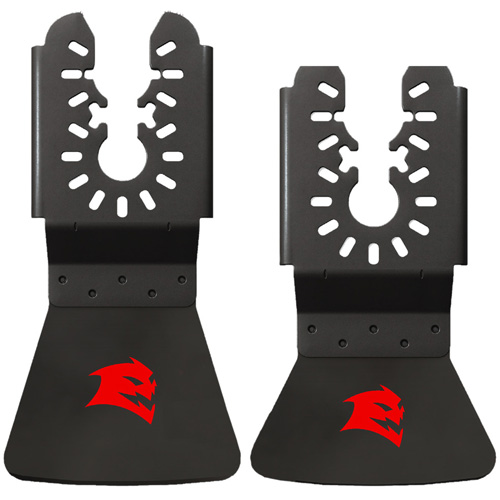 Jeu de grattoirs oscillants en acier &agrave; teneur &eacute;lev&eacute;e en carbone de taille universelle pour le retrait d'adh&eacute;sif Distribution Élite MP