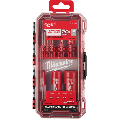 Foret pour scie-cloche Diamond Max, 8 morceaux Distribution Élite MP