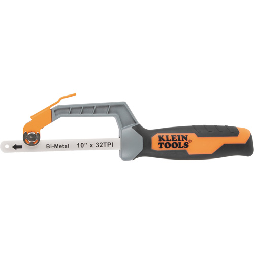 Compact Finish-Cut Hacksaw, 10", Ergonomic Handle Distribution Élite MP