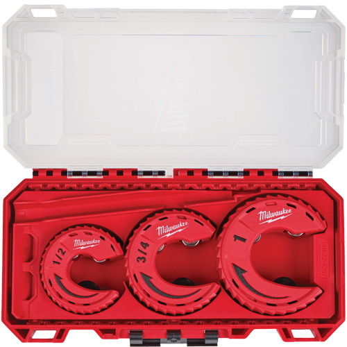 3-Piece Close Quarters Tubing Cutter Set, 1/2"/3/4"/1" Capacity Distribution Élite MP