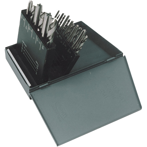 HT18 Jobber Length Drill Bit & Plug Hand Tap Set, 18 Pieces Distribution Élite MP