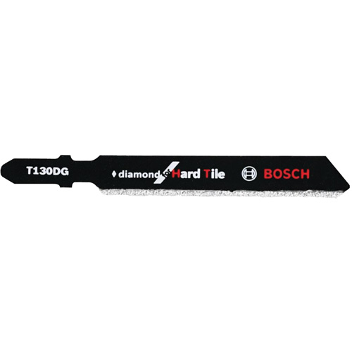 Jigsaw Blade for Hard Tile, Diamond, T-Shank, 3-1/4" L, 30 TPI Distribution Élite MP