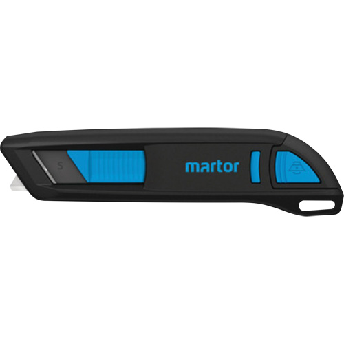 Couteau r&eacute;tractable SECUNORM 300 avec lame &agrave; pointe courb&eacute;e no 65232, 5 mm Distribution Élite MP