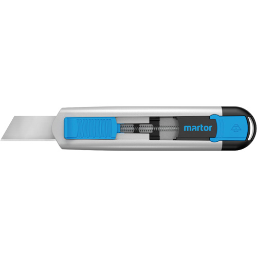 SECUNORM 540 Retractable Knife with Styropor Blade No. 17940, 36 mm, Stainless Steel, Heavy-Duty, Aluminum Handle Distribution Élite MP