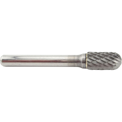 Fraise en carbure cylindrique &agrave; coupe agressive &agrave; extr&eacute;mit&eacute; arrondie, SC-3, 3/8" dia., 3/4" profondeur de la coupe Distribution Élite MP
