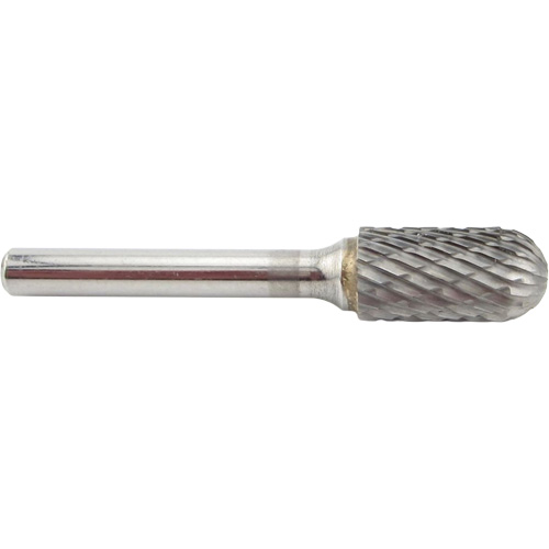 Fraise en carbure cylindrique &agrave; coupe agressive &agrave; extr&eacute;mit&eacute; arrondie, SC-5, 1/2" dia., 1" profondeur de la coupe Distribution Élite MP