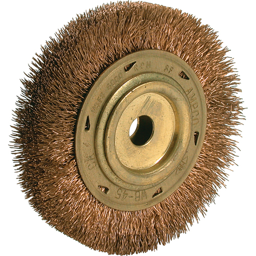 Power Tool Crimped Wire Wheel Brush, 6" Dia., 5/8" Arbor Distribution Élite MP