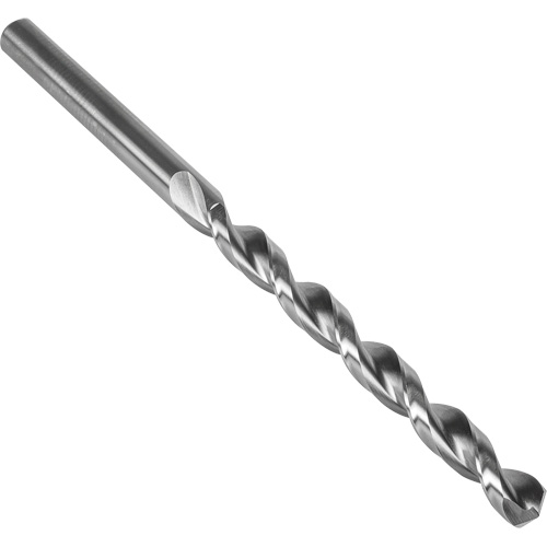 Parabolic Flute Taper Length Drill Bit, #30, High Speed Steel, 3" Flute, 135° Point Distribution Élite MP