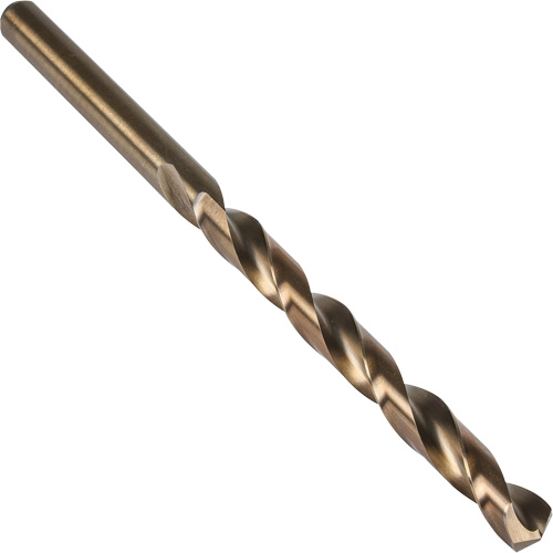 Heavy-Duty Taper Length Drill Bit, #7, High Speed Cobalt, 3-5/8" Flute, 135° Point Distribution Élite MP