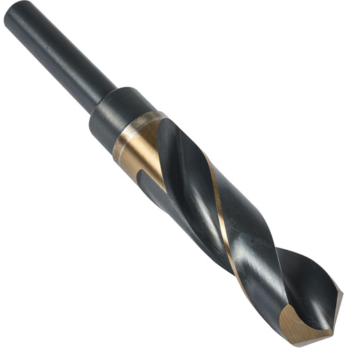 1/2" Reduced Shank Drill Bit, 17/32", High Speed Cobalt, 3" Flute, 118° Point Distribution Élite MP