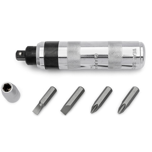 Jeu de tournevis &agrave; chocs 6 mcx Distribution Élite MP