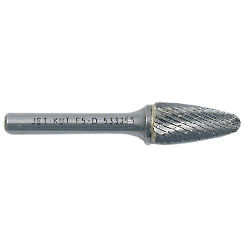 Tree Shape Bur with Radius End, 3/8" Dia., 1/4" Shank, 3/4" Depth of Cut Distribution Élite MP