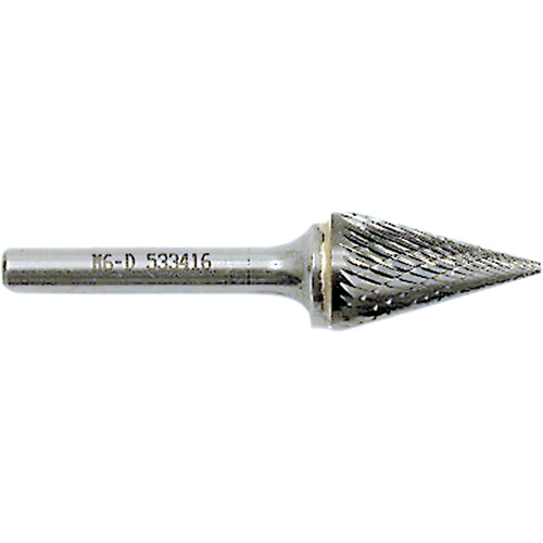 M4-D JET-KUT&reg; Cone Shape Burr, 3/8" Dia., 1/4" Shank, 5/8" Depth of Cut Distribution Élite MP