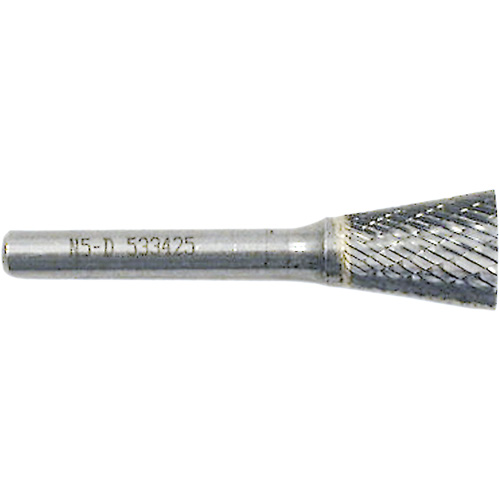 Inverted Cone Shape Burr, 3/8" Dia., 1/4" Shank, 3/8" Depth of Cut Distribution Élite MP