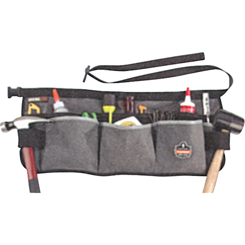 Petits tabliers &agrave; 13 pochettes, Toile, Gris Distribution Élite MP