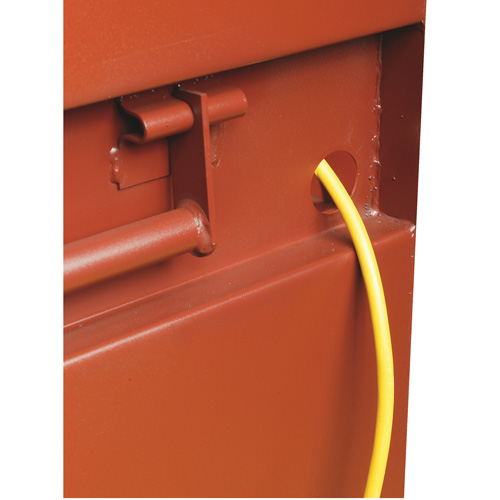 Jobsite Shelf Cabinet, Steel, 47.5 Cubic Feet, Red Distribution Élite MP