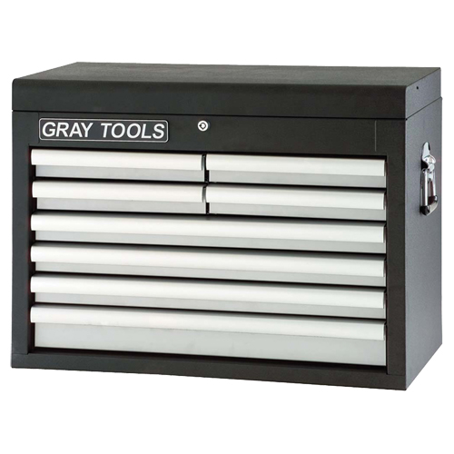 Coffre sup&eacute;rieur - 8 tiroirs, 26" la, 8 tiroirs, Noir Distribution Élite MP