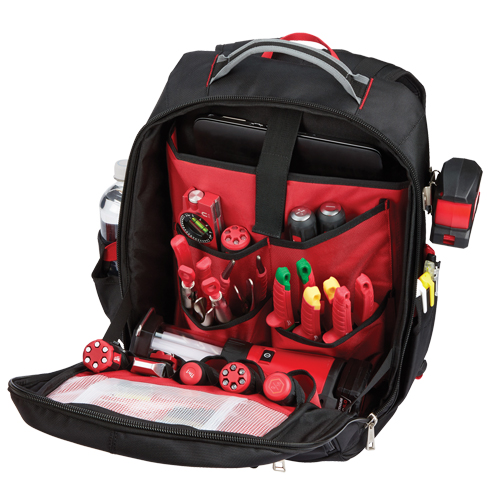 Sac &agrave; dos &agrave; profil bas, 10" lo x 12" la, Noir, Balistique Distribution Élite MP