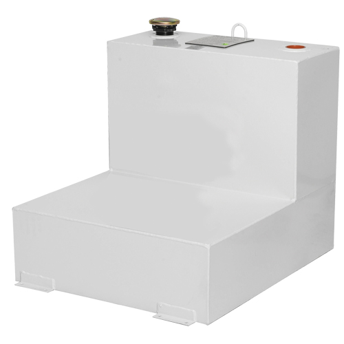 R&eacute;servoir de transfert pour carburant en acier, Acier, Capacit&eacute; 48 gal., Blanc Distribution Élite MP
