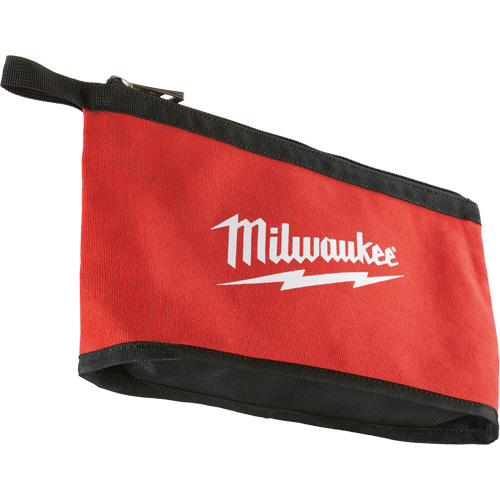 Zipper Pouch, Canvas, 1 Pockets, Black/Red Distribution Élite MP