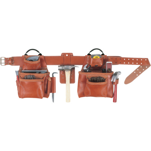 Deluxe Tool Belt Combo, Leather, Tan Distribution Élite MP