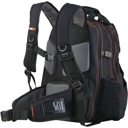 Sac &agrave; dos pour outils 5843 Arsenal, 13-1/2" lo x 8-1/2" la, Noir, Polyester Distribution Élite MP