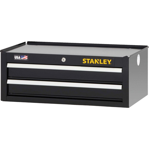 300 Series Middle Tool Chest, 26" W, 2 Drawers, Black Distribution Élite MP