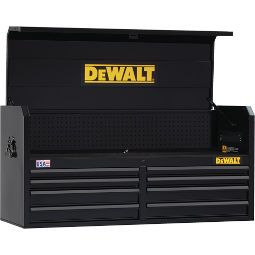 Tool Chest, 51-1/2" W, 8 Drawers, Black Distribution Élite MP