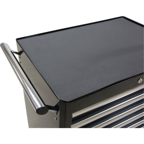 Industrial Tool Cart, 7 Drawers, 27" W x 18-3/4" D x 39" H, Black Distribution Élite MP