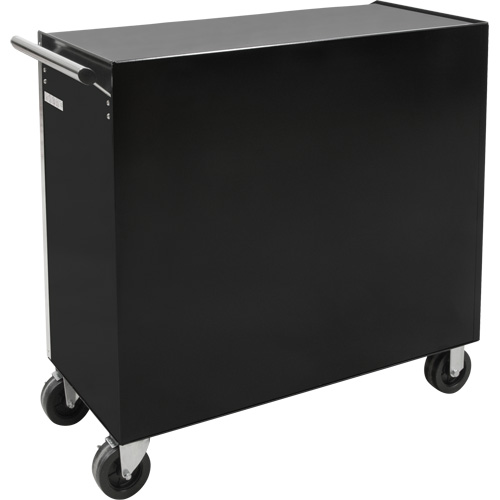 Chariot &agrave; outils industriel, 11 tiroirs, 41" la x 18-3/4" p x 39-1/3" h, Noir Distribution Élite MP
