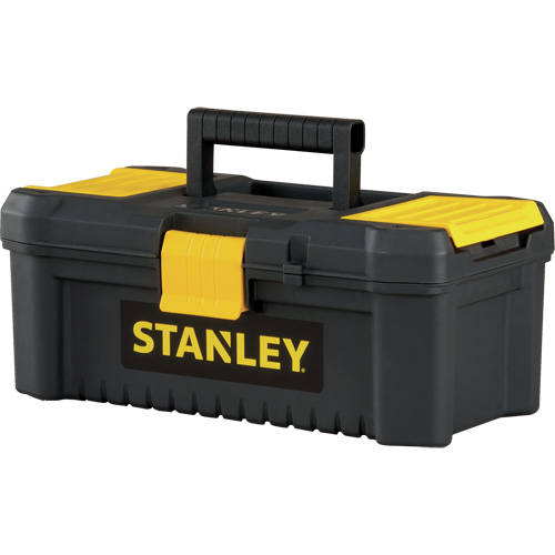 Essential&reg; Tool Box with Tray, 12-1/2" W x 7-3/8" D x 5-1/8" H, Black/Yellow Distribution Élite MP